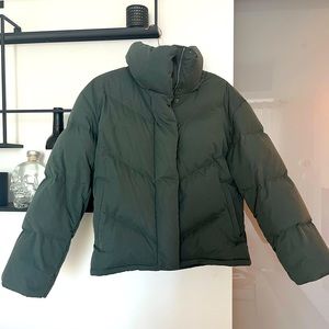 Wilfred Cloud Puff in Deep Green